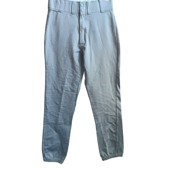 SMALL Vintage Baseball Pants 1990's RAWLINGS MENS  Baseball Pants  Gray Adult - Picture 1 of 6